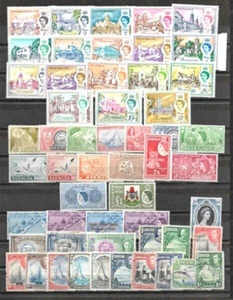 BERMUDA LOT 1936 to 1962 Elizabeth MINT NH and others MINT HR VF - Picture 1 of 3