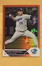Yariel Rodriguez NPB Topps 2023 /25 Chunichi Dragons Next MLB