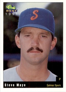 1991 Salinas Spurs Classic/Best #17 Steve Maye