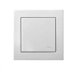 Interruptor transmisor de ondas de radio blanco Smart Liregus Epsilon complemento para juego RJ-314 - Imagen 1 de 3