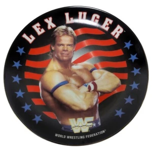 1994 WWF Limited Edition Lex Luger Collectors Plate 7.5" Titan Sports WWE Rare - Bild 1 von 3