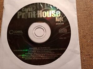 Corel Print House Magic, Select PC CD, Windows 95 / 98, 1999, 