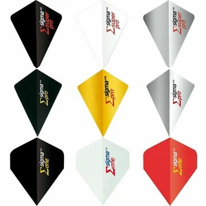 Unicorno Sigma Dart Voli 1-10 Set 5 Colori 3 Forme Delta 100 Micron - Foto 1 di 11