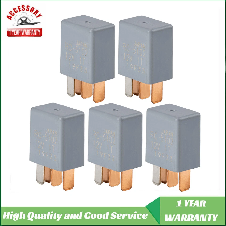 5X Conjunto de relé de repuesto para Mitsuba Honda Acura RC-5102 39794-S10-003 Power Foto 1 de 4