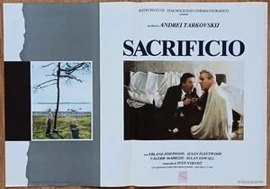 The Sacrifice ORIGINAL Italian Photobusta '86 POSTER Andrei Tarkovsky Offret a - Imagen 1 de 3