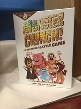 Monster Crunch Breakfast Battle Game General Mills Count Chocula Boo Berry New