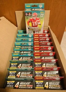 *BRAND NEW* SEALED 2020 Panini Mosaic Football Hanger Box NFL Reactive Orange? - Picture 1 of 2