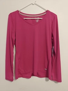 Reel Legends M Fuschia UPF 30 Sun Protect Freeline Outdoors Long Sleeve Shirt - Picture 1 of 6