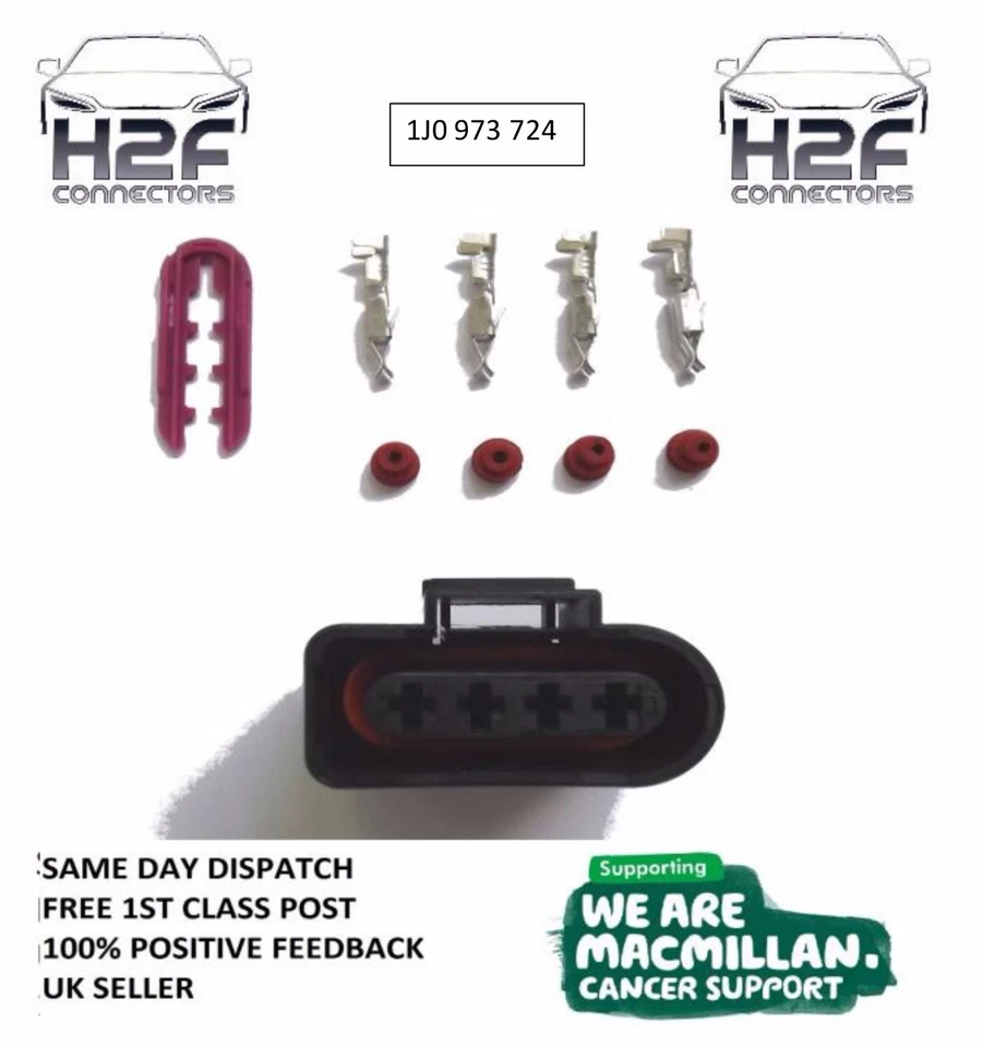 Audi A3 TFSI Coil Connector  Audi, VW, R8 Coil plug connectors - Image 1 of 1