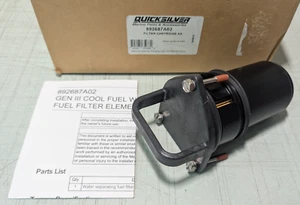 Kit de cartucho de filtro de combustible genuino Mercury MerCruiser Gen III 892687A02 NUEVO OEM - Imagen 1 de 6