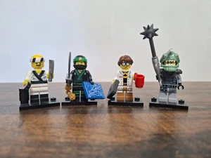 LEGO Minifigures Ninjago Series lot of 4 Minifigures + Checklist - Sushi Chef - Picture 1 of 7