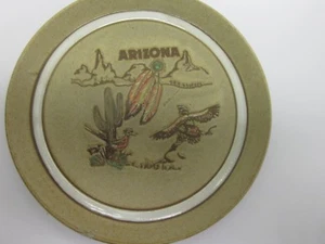 Arizona souvenir display plate- 5 inches,never used,very nice - Picture 1 of 3