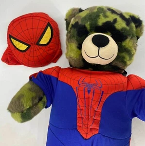 Costruisci un Orso Mimetico Spiderman Orsacchiotto Peluche 16" Peluche Giocattolo - Foto 1 di 8