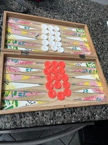 YENIGUN TÜRKISCHES TAVLA KANDINSKY BACKGAMMON 19" FULL SET bunt - Bild 1 von 10