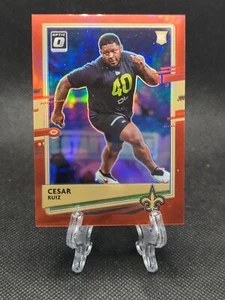 2020 Panini Donruss Optic Preview Red Prizm /99 Cesar Ruiz #P-281 Rookie RC - Picture 1 of 2