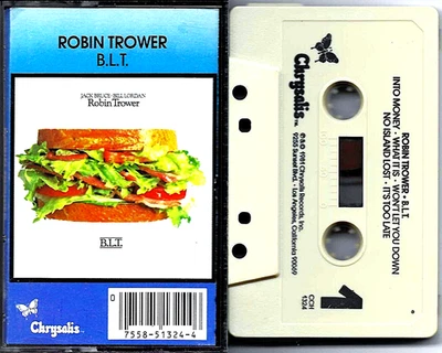 ROBIN TROWER (with JACK BRUCE) / B.L.T. - Tested Cassette (1981, Chrysalis) - Image 1 of 3