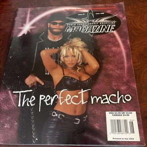 WCW Magazine June 1999 Issue 51 THE PERFECT MACHO Stampede w/All Posters Good - Imagen 1 de 3