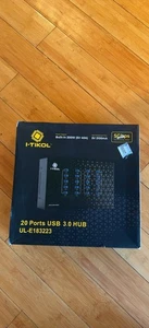 I-TIKOL 20 Ports USB 3.0 HUB UL-E183223 - Picture 1 of 4