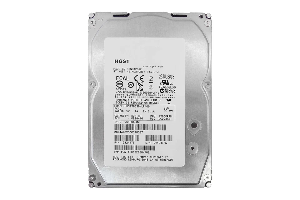 Hard drive EMC 300GB HDD FC 4G 3.5" 0B24476 - Image 1 of 1