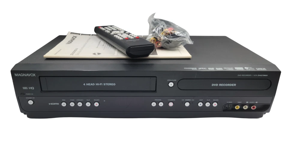 MAGNAVOX  ZV427MG9 A DVD Recorder Player VCR Combo HDMI  REFURBISHED - Image 1 of 4