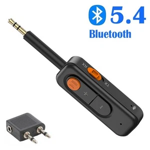 Avec Micro Adaptateur Audio Sans Fil 2 en 1 Bluetooth 5.4 Récepteur Émetteur - Photo 1/14