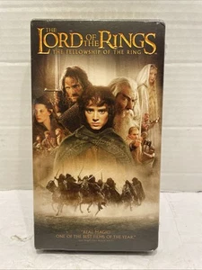 Lord of the Rings: the Fellowship of the Ring VHS 2001 SEALED NEW - Picture 1 of 4