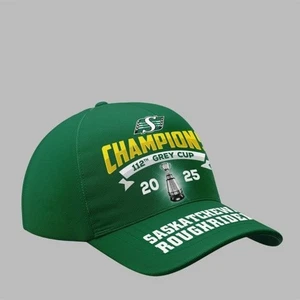 Saskatchewan Roughrider 2025 Grey Cup Champions Classic Cap Mütze (3 Farben) - Bild 1 von 5
