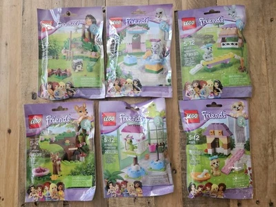 (6) LEGO Friends Animal Series 2 y 3 Lote 41020 41021 41022 41023 41024 41025 Foto 1 de 2