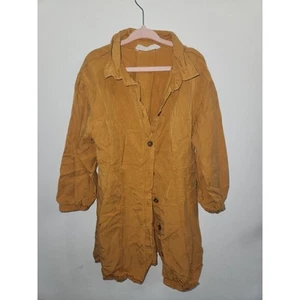 Zara girls mustard shirt dress 7 122 - Picture 1 of 2