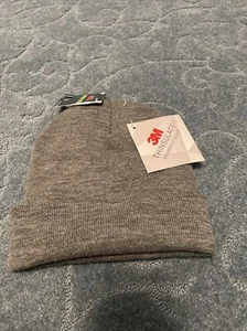 New With Tags Men’s 3M Seasonal Access Thinsulate Knit Watch Cap, Gray, One Size - Picture 1 of 2
