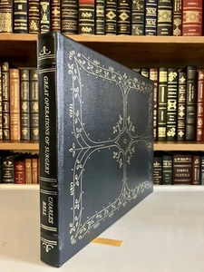 GREAT OPERATIONS OF SURGERY Charles Bell Gryphon Medicine Classics Leather - Picture 1 of 3