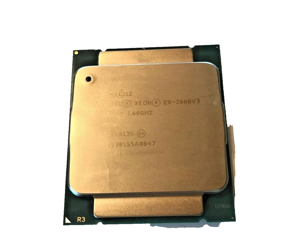 Procesador CPU Intel Xeon E5-2660 v3 10 núcleos 25 MB 2,6 GHz SR1XR LGA 2011-3 Foto 1 de 1