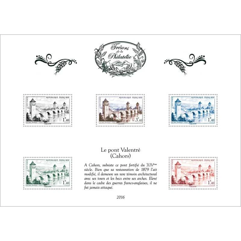 France 2016 pont VALENTRE bridge architecture monument Brücke ponte puente ms5v - Image 1 of 1