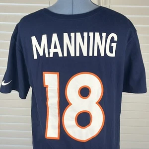 Peyton Manning Denver Broncos T-Shirt Gr. L Nike NFL Team Apparel Super Bowl 50 - Bild 1 von 17