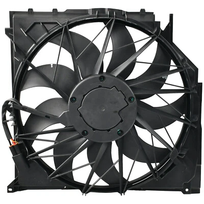 Вентиляторы охлаждения радиатора в сборе 600 Вт для BMW E83 X3 2004-2010 годов выпуска 17113452509 - Изображение 1 из 4