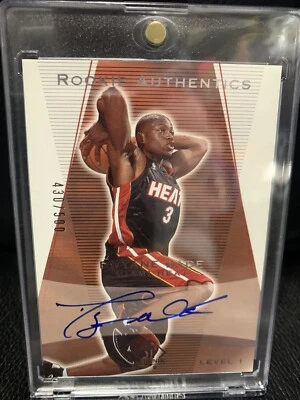 2003 SP Authentic Rookie Authentics Autograph #152 Dwyane Wade RC Auto 430/500 - Image 1 of 2