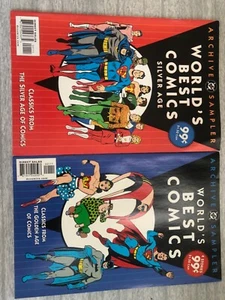 2002 DC ARCHIVE SAMPLER: World's Best Comics Silver & Golden Age Reprints NM/MT - Picture 1 of 9