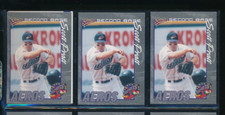 Lot (4) 2000 Multi-Ad #6 Scott Pratt Akron Aeros Player Lot (GD85) SWSW6