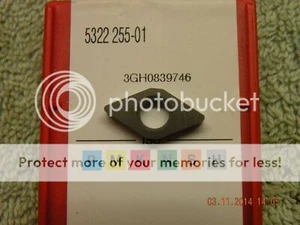 x1 OFF SANDVIK SHIM 5322 255-01 ASIENTOS SANDVIK NUEVOS - Imagen 1 de 1