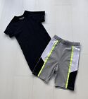 ASOS Cycling Shorts & Matching T-shirt Size 8