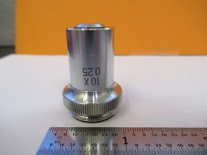 ROLYN JAPAN OBJECTIVE LENS 10X MICROSCOPE PART OPTICS AS PICTURED &G1-A-65 - Picture 1 of 7