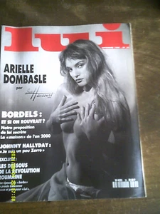 REVUE LUI N 35 ARIELLE DOMBASLE PROXENETISME MAISONS CLOSES MILO MANARA - Imagen 1 de 11