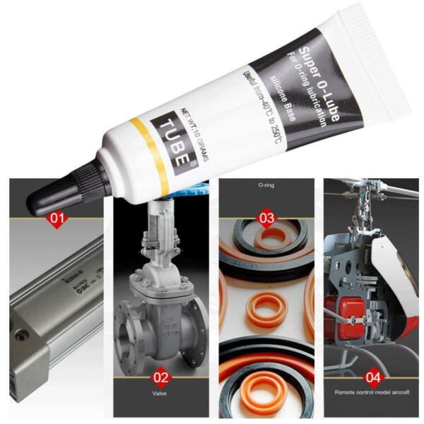 Silicone Lubricant Grease for O Rings Ring Faucet Plumbers Waterproof New Photo Related