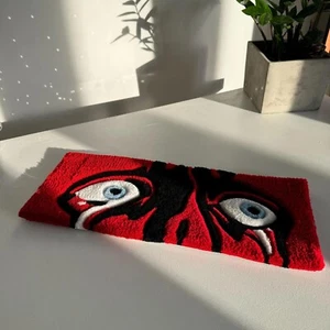 Alfombra Berserk acolchada a mano de lana hecha a mano alfombra para sala de estar del hogar - Imagen 1 de 6