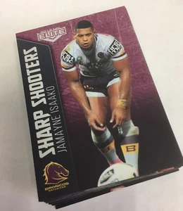 2018 NRL Elite SHARP SHOOTERS Full Set 32 Cards - Picture 1 of 5