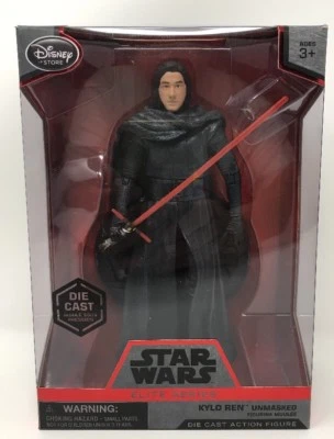 Figura de acción Disney Star Wars Elite Series Kylo Ren Unmasked Die Cast Foto 1 de 2