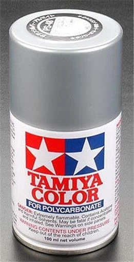 Pintura en aerosol Tamiya PS-48 semi brillante plata policarbonato/lexan 3 oz TAM86048 Foto 1 de 1