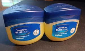 2 Vaseline Original Blue Seal Pure Petroleum Jelly 100 ml - Picture 1 of 3