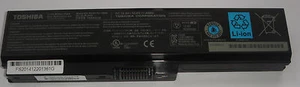 Original Batterie TOSHIBA Satellite L600 L630 L630D L635 L640 L640D L645 Neu - Bild 1 von 1