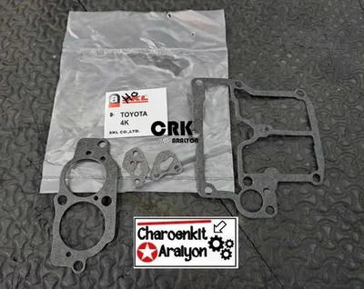 Juego de juntas de carburador TOYOTA Toyota COROLLA Corolla 3K 4K 5K KE30 KE40 KE70 Foto 1 de 2